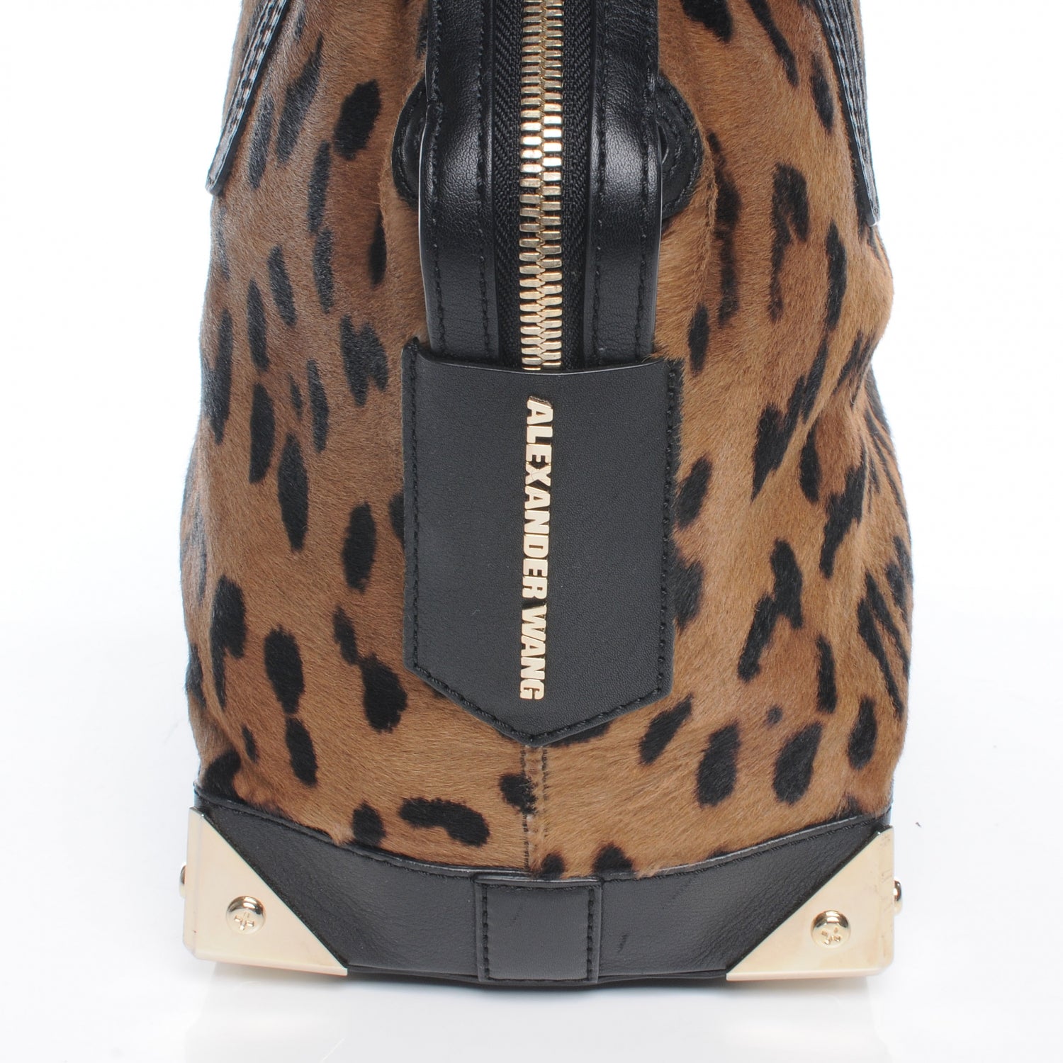 Alexander Wang Calf Hair Leopard Print Emilie Bag 5 of 7