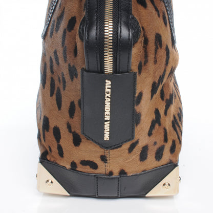 Alexander Wang Calf Hair Leopard Print Emilie Bag 5 of 7