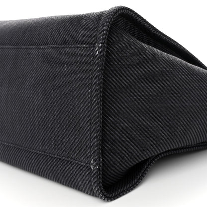 Chanel Woven Straw Raffia Medium Deauville Tote Black 10 of 10