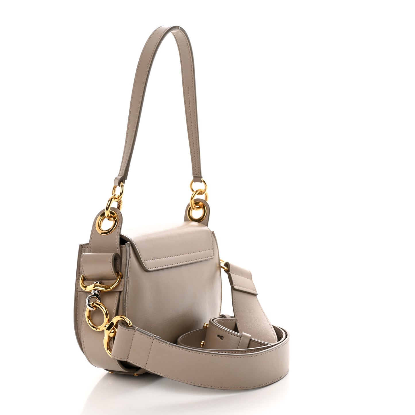 Calfskin Small Tess Bag Motty Grey
