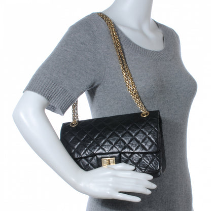 Chanel Aged Calfskin 50th Anniversary 2.55 Reissue 225 Flap Black 2 of 8
