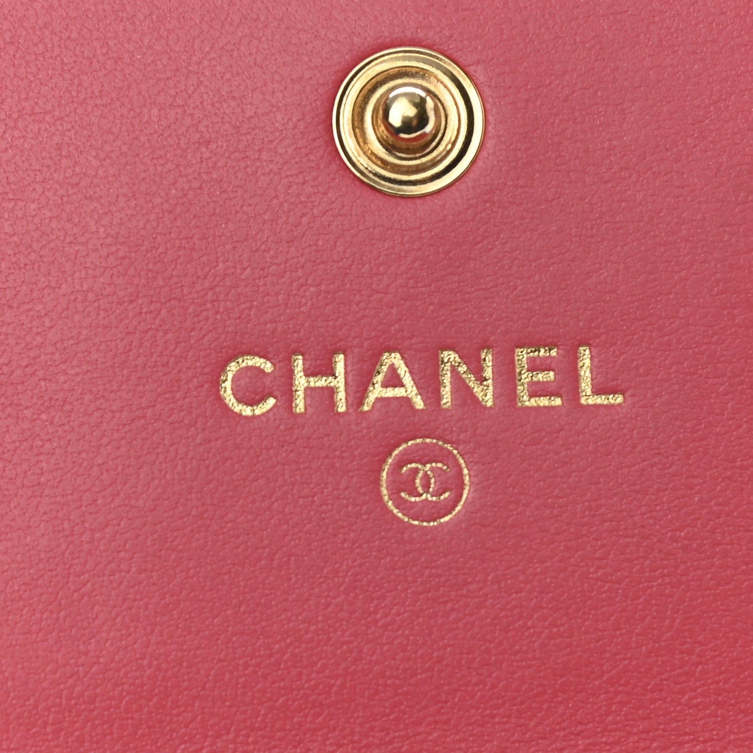 Chanel Lambskin Quilted Chanel 19 Flap Wallet Pink 6 of 9