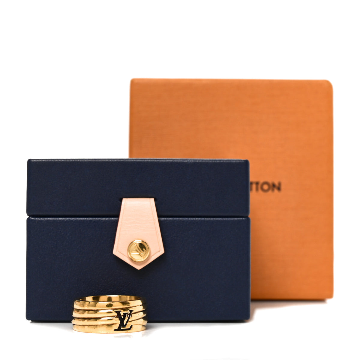 Brass Epi LV Ring M 61 9.5 Gold