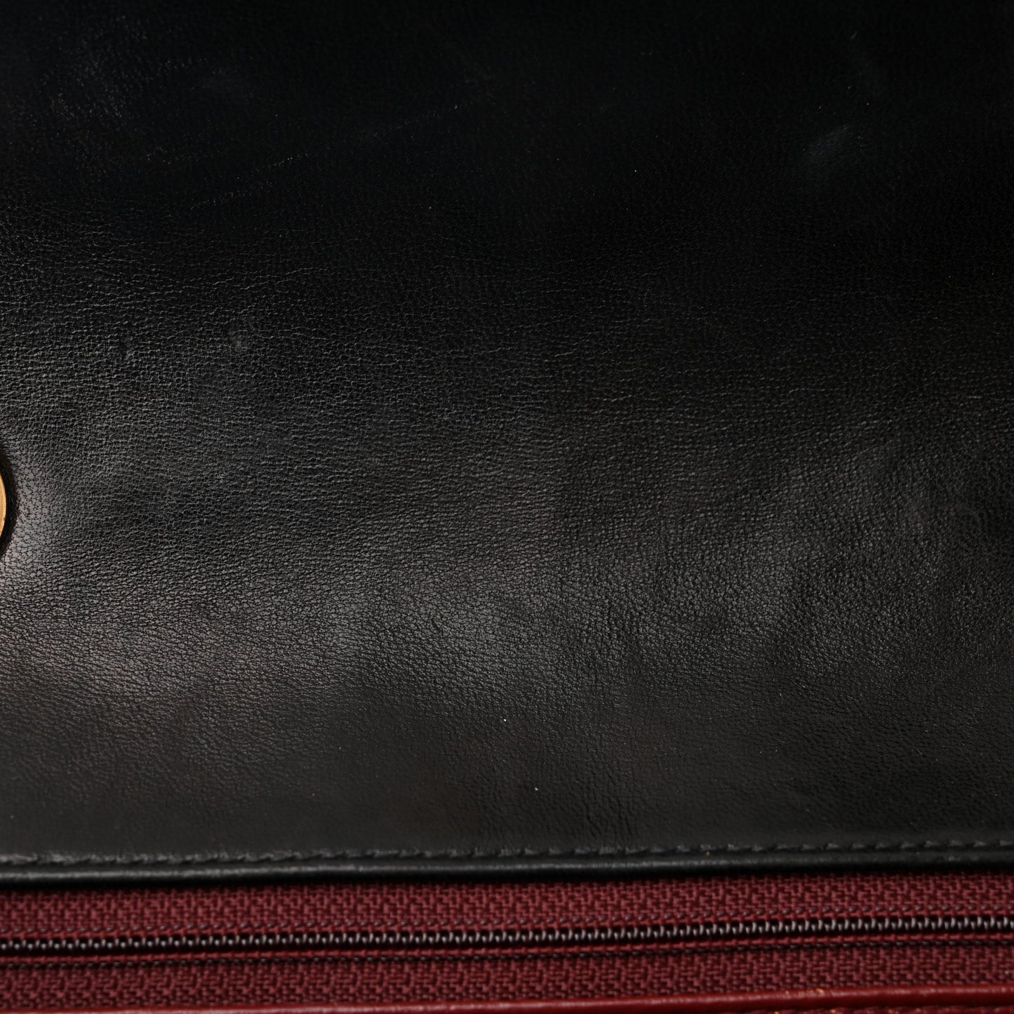 Lambskin Quilted Small Single Flap Black
