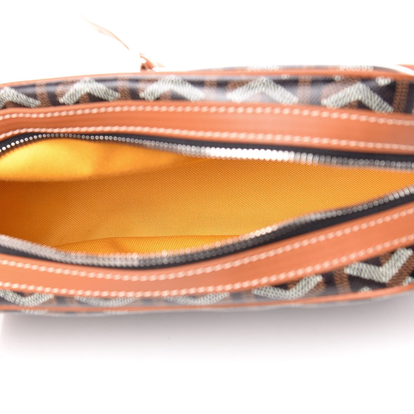 Goyardine Amacapvert Crossbody Bag Black Gold