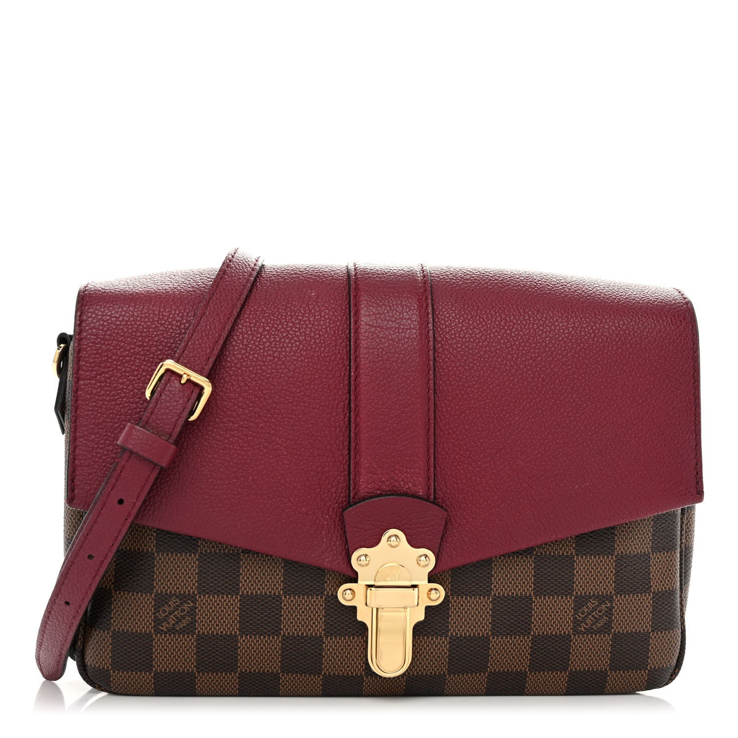 Louis Vuitton Damier Ebene Clapton Raisin 1 of 9