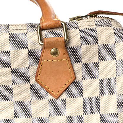Louis Vuitton Damier Azur Speedy 25 28 of 37