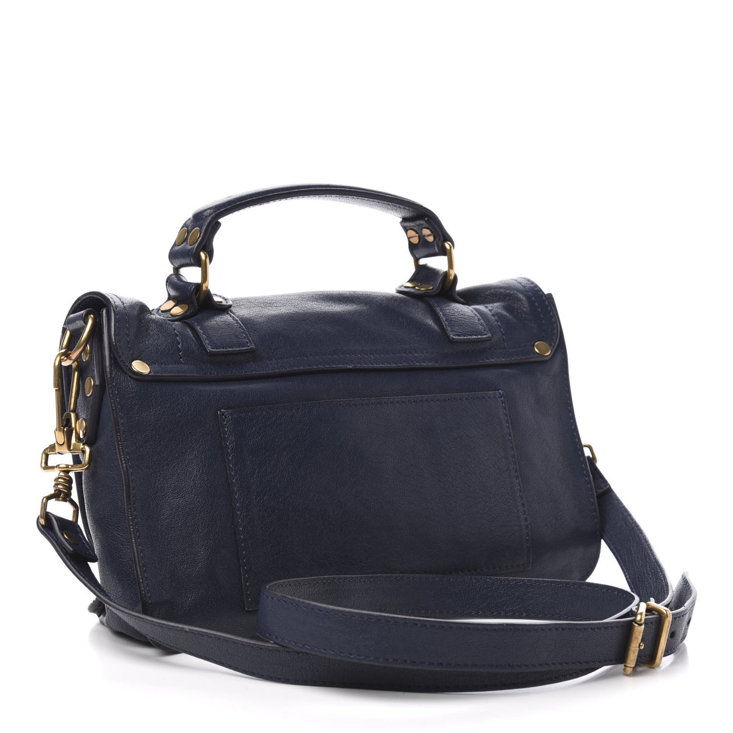 Lambskin Tiny PS1 Satchel Midnight