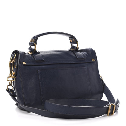 Proenza Schouler Lambskin Tiny PS1 Satchel Midnight 3 of 10