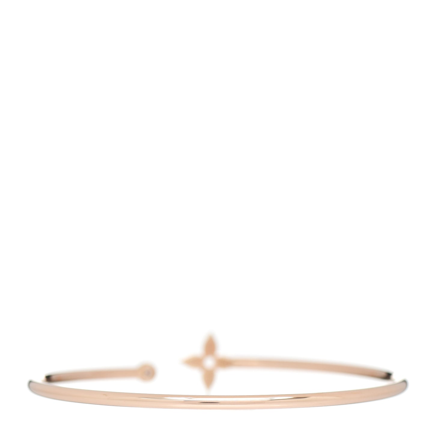 18K Pink Gold Diamond Idylle Blossom Twist Bracelet