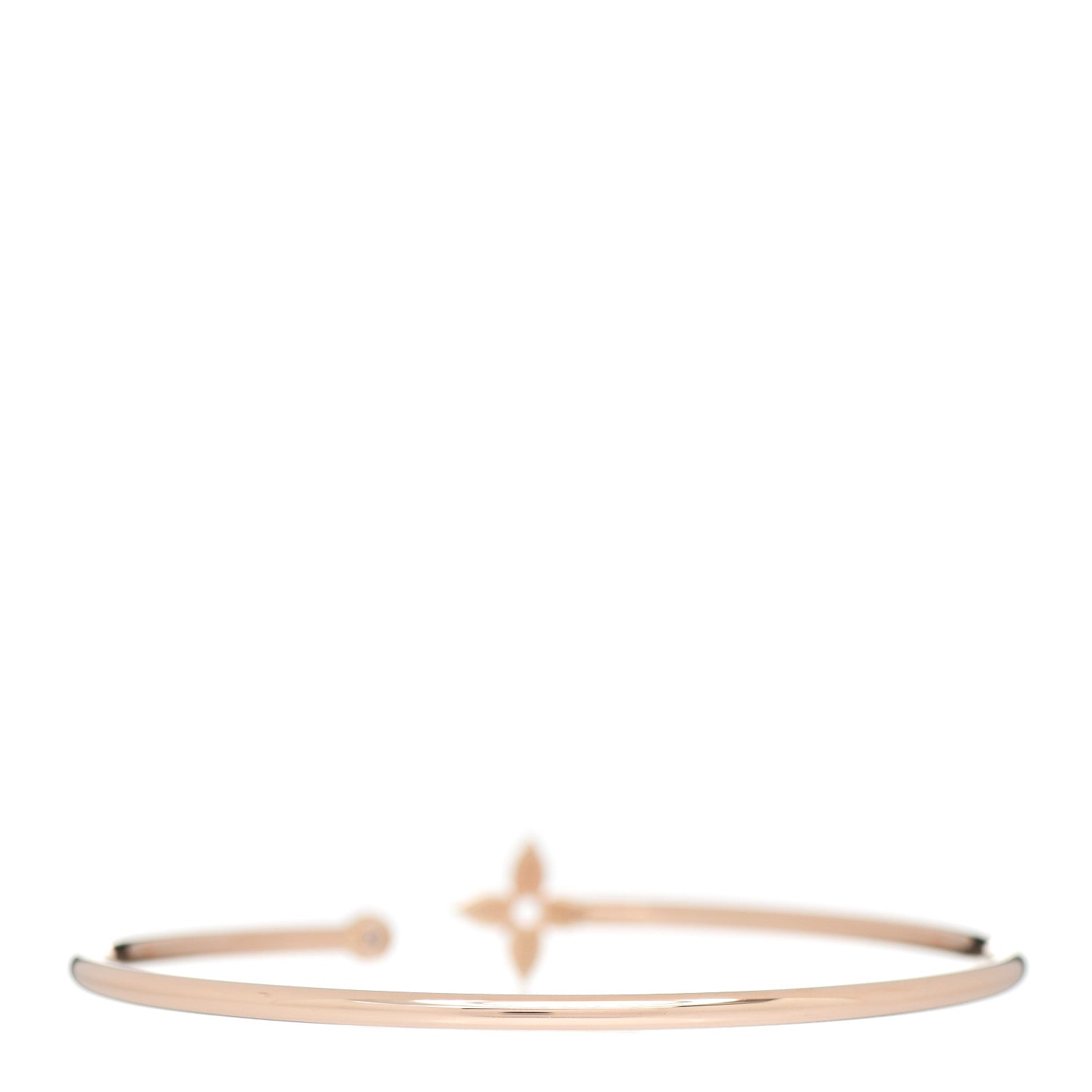 Louis Vuitton 18K Pink Gold Diamond Idylle Blossom Twist Bracelet 2 of 3