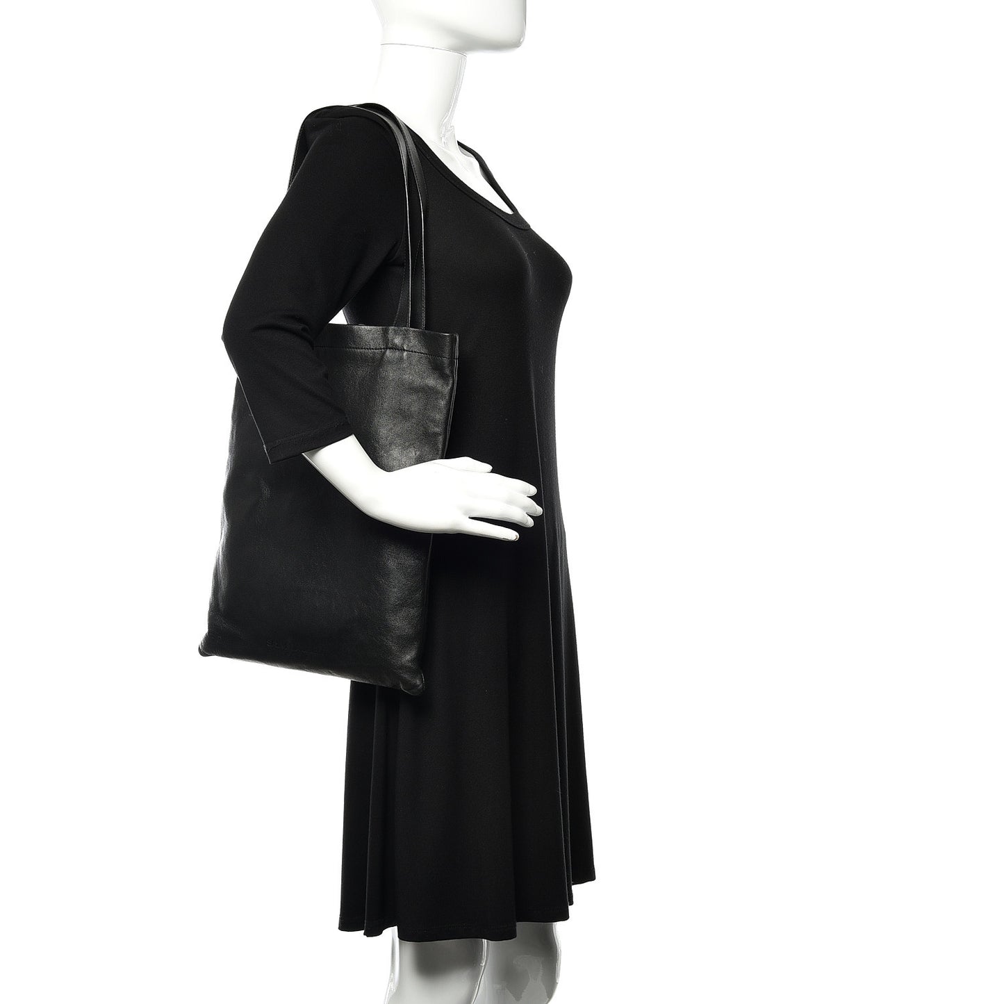 Calfskin Tote Black