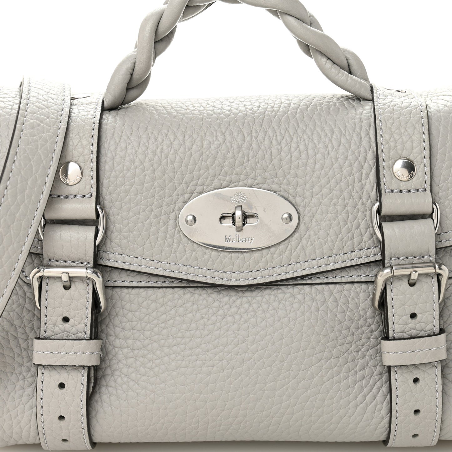 Heavy Grain Mini Alexa Pale Grey