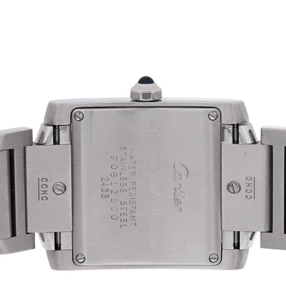 Cartier Stainless Steel 25mm Tank Francaise Quartz Watch 4 of 4