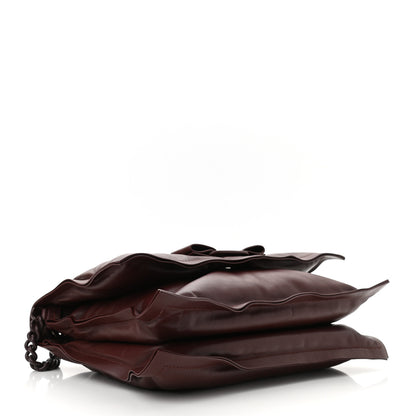 Salvatore Ferragamo Calfskin Small Viva Bow Shoulder Bag Burgundy 4 of 10