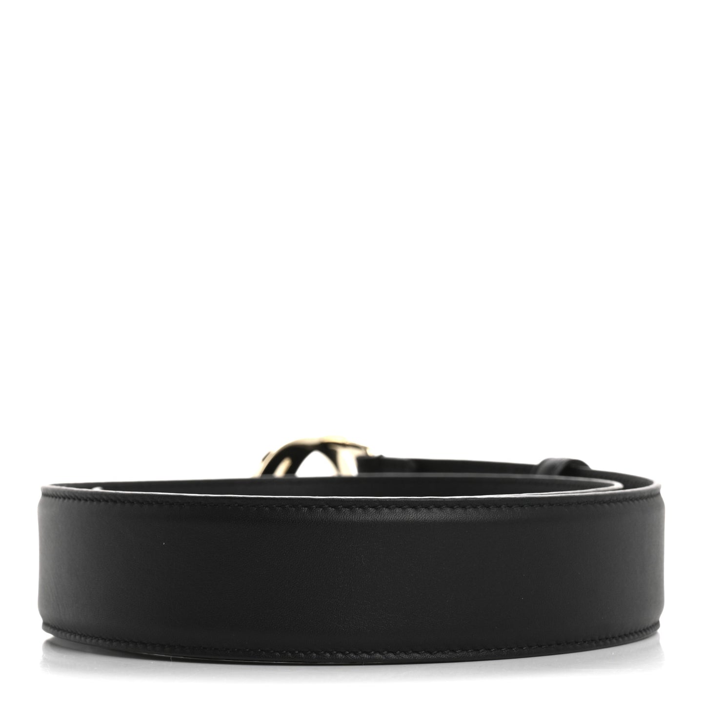 Calfskin Interlocking G Belt 75 30 Black