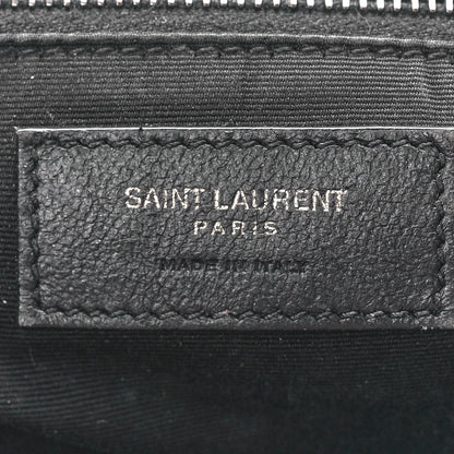 Saint Laurent Crinkled Calfskin Matelasse Monogram Medium Niki Chain Satchel Gold Sand 6 of 12