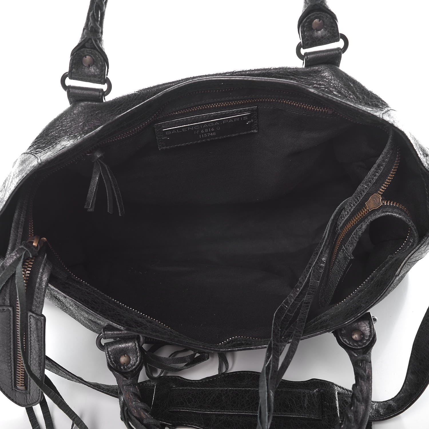 Balenciaga Agneau Classic Hardware City Black 7 of 9