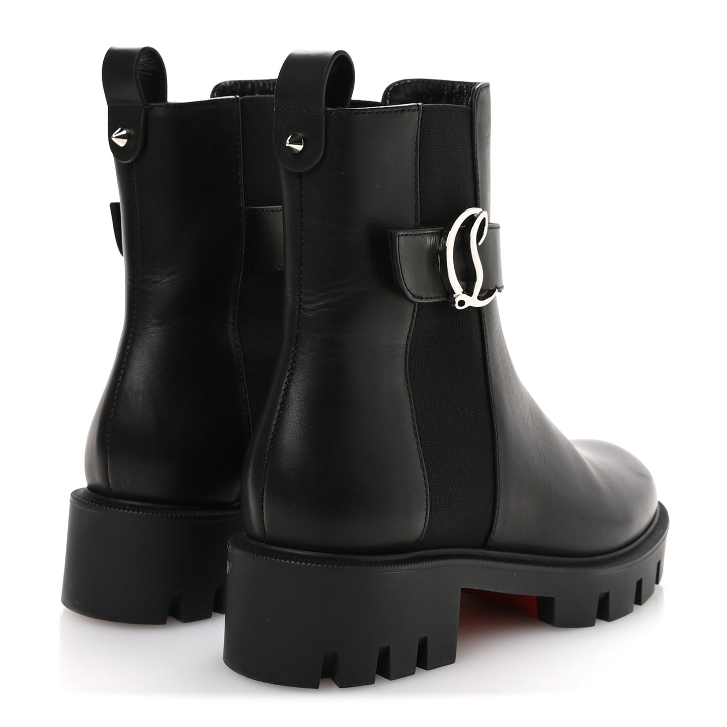 Calfskin CL Chelsea Booty 36 Black