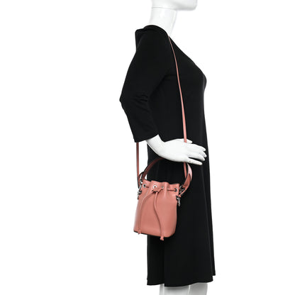 Fendi Vitello Cruise F is Fendi Mini Mon Tresor Bucket Bag Macaron 2 of 10