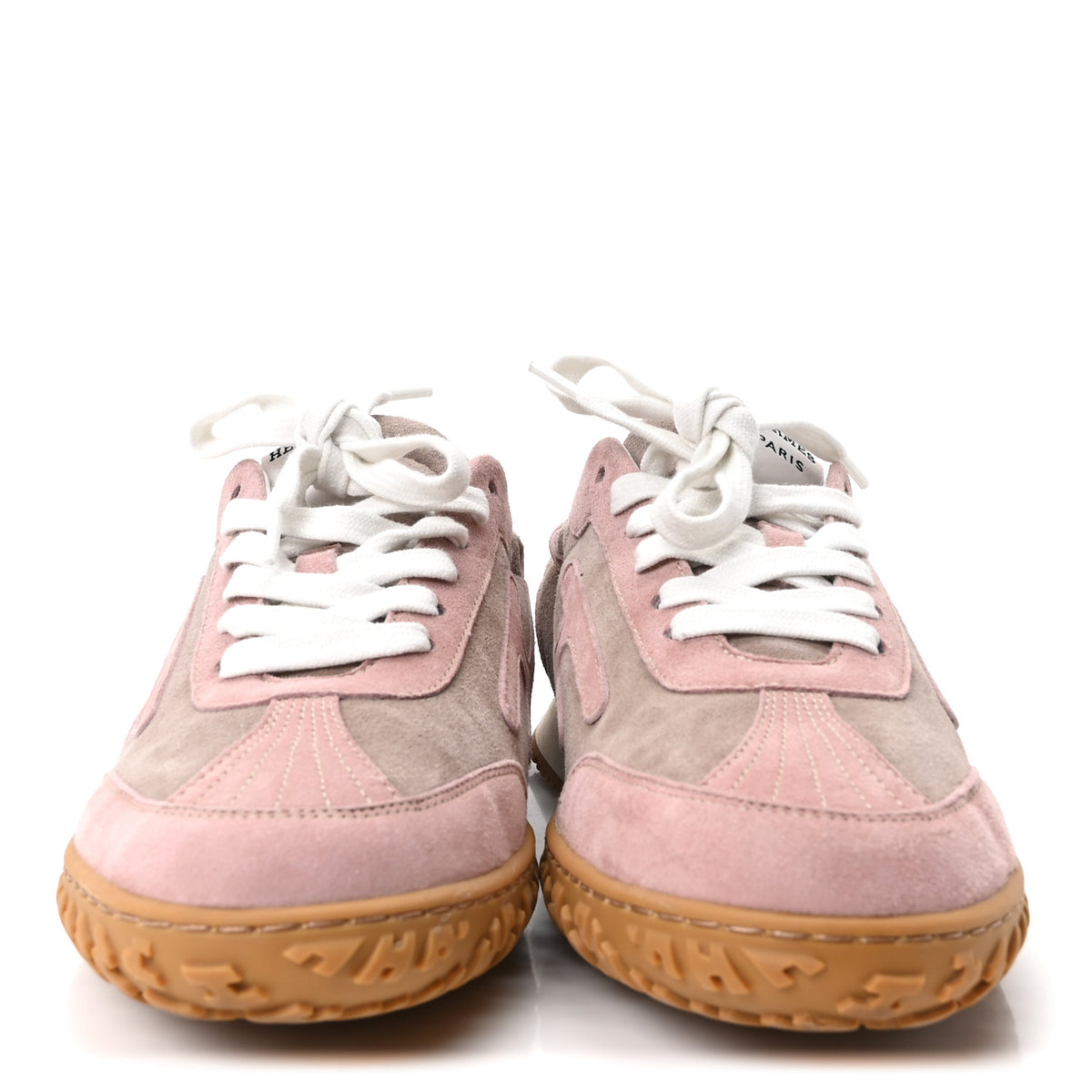 Suede Goatskin Jet Sneakers 37.5 Rose Cancan Rose Aquarelle