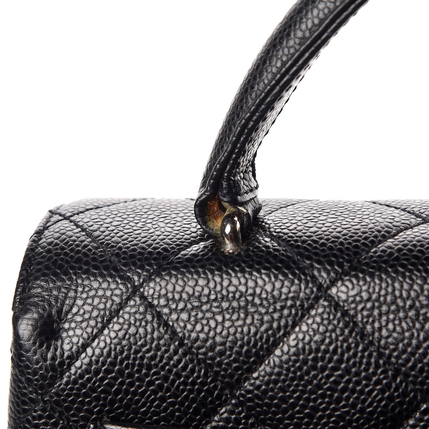 Chanel Caviar Quilted Jumbo Kelly Flap Black 10 of 12