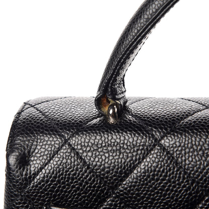 Chanel Caviar Quilted Jumbo Kelly Flap Black 10 of 12