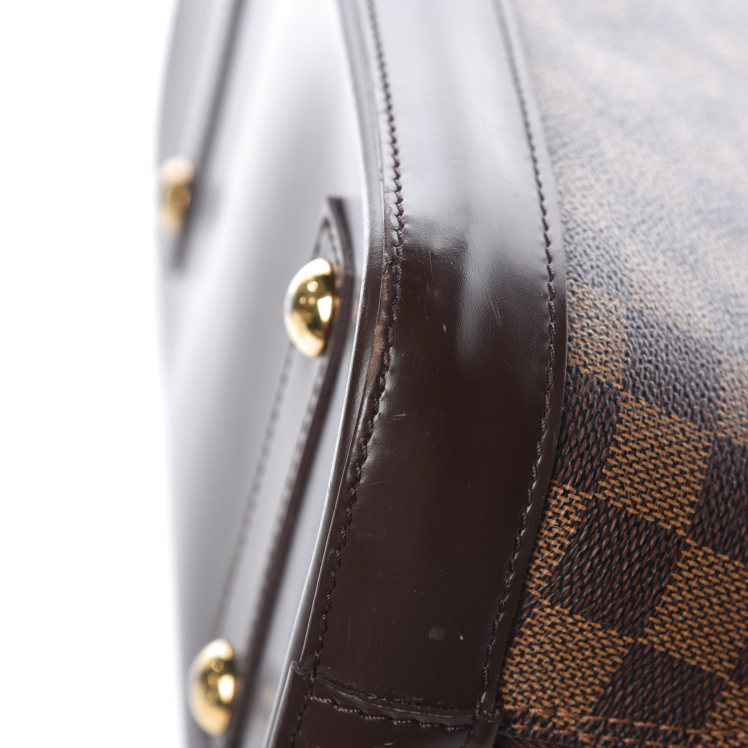 Louis Vuitton Damier Ebene Alma PM 7 of 9