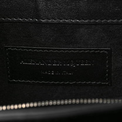 Alexander McQueen Nappa Chain Medallion Satchel Black 7 of 9