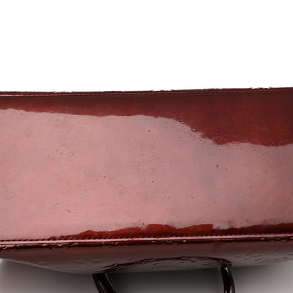 Louis Vuitton Vernis Wilshire MM Rouge Fauviste 14 of 14