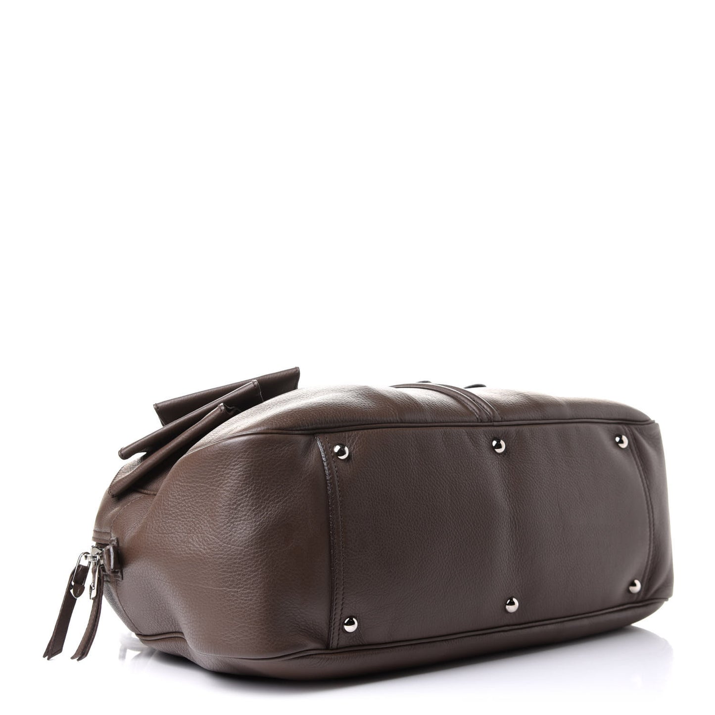Calfskin Large Y Bow Tote Taupe