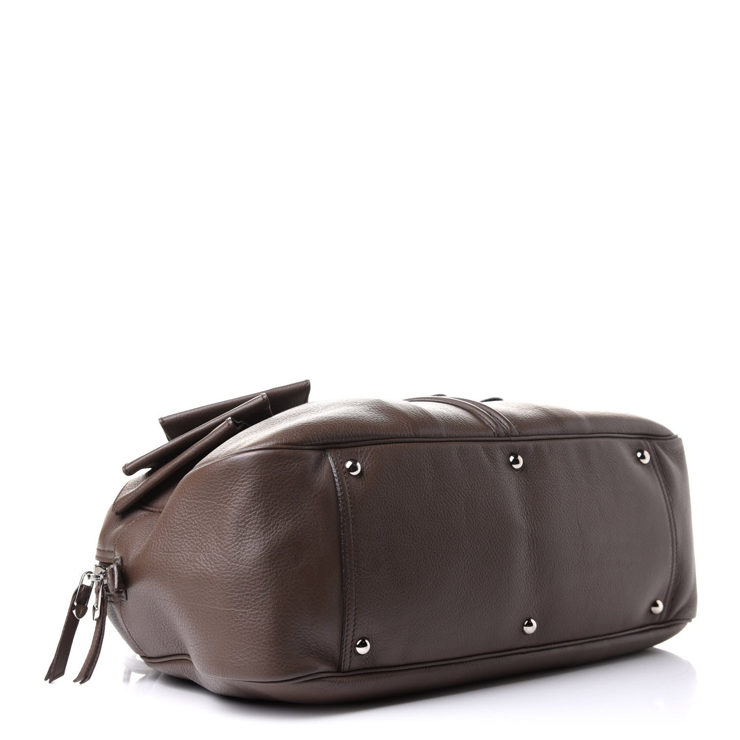 Saint Laurent Calfskin Large Y Bow Tote Taupe 5 of 12