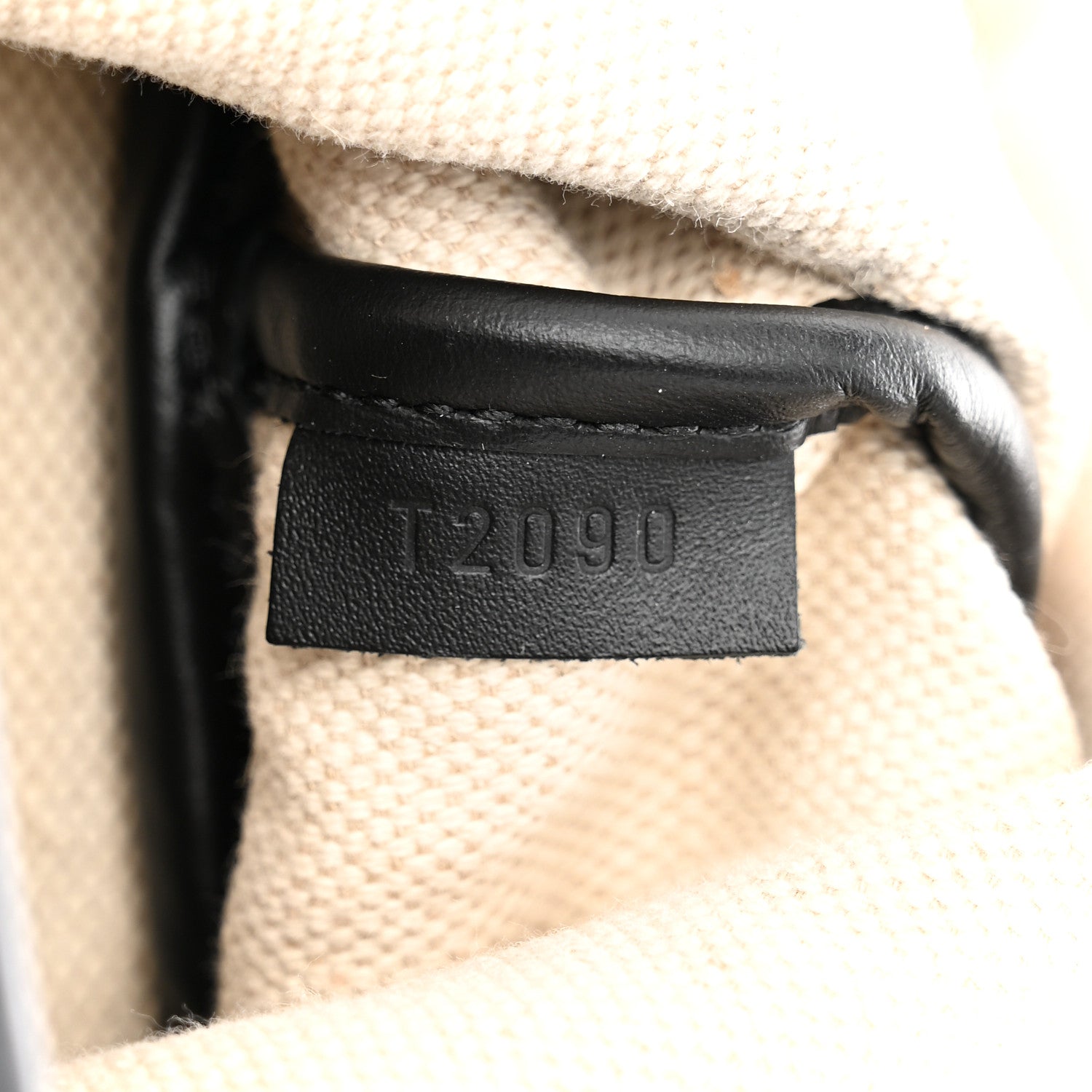 Moynat Grained Calfskin Canvas 1920 Oh! Tote Ruban GM Carbon Silver 7 of 10