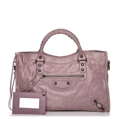 Balenciaga Agneau Classic Hardware City Lilac 1 of 15