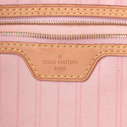 Louis Vuitton Damier Azur Delightful PM Rose Ballerine 6 of 12