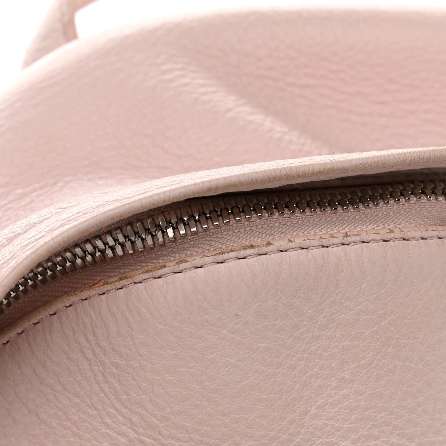 Smooth Calfskin Logo Small Everyday Backpack Light Rose Black