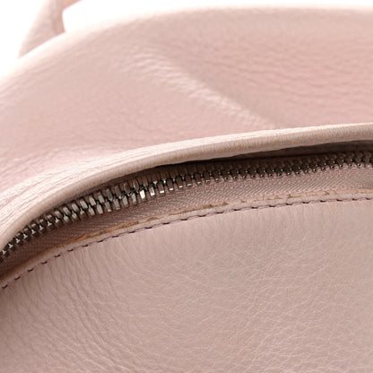 Balenciaga Smooth Calfskin Logo Small Everyday Backpack Light Rose Black 13 of 15