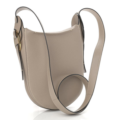 Chloe Small Grain Smooth Calfskin Mini Darryl Phone Crossbody Motty Grey 3 of 11