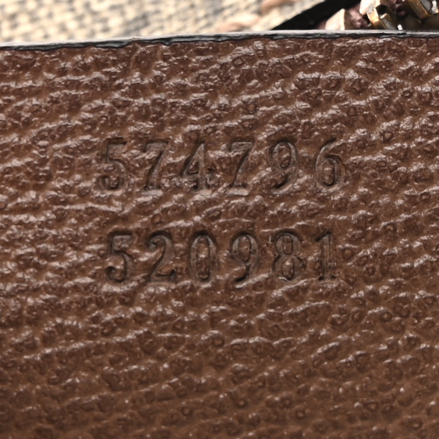 Soft GG Supreme Monogram Medium Ophidia Belt Bag Dark Brown