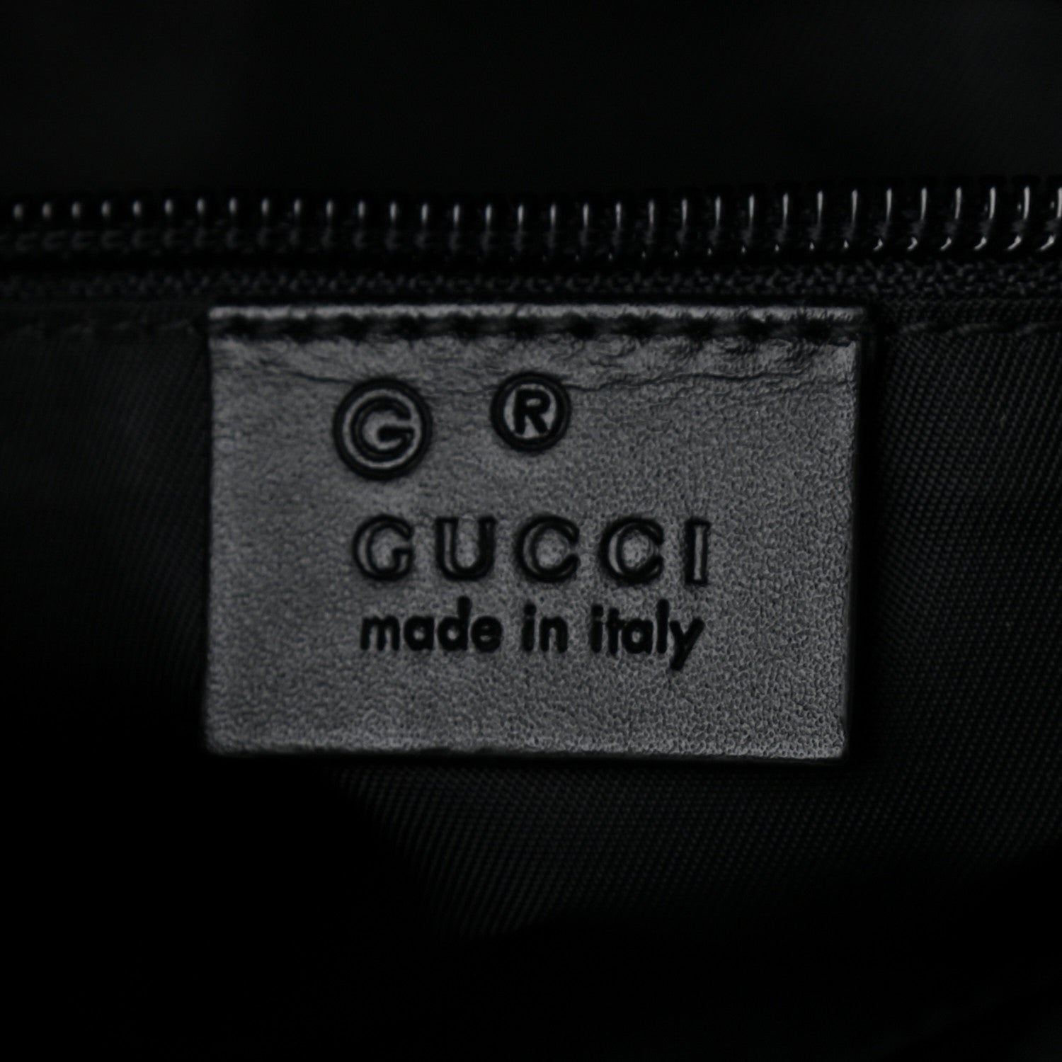 Gucci Techno Canvas Selleria Calfskin Web Small Flat Messenger Bag Black 5 of 9