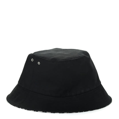 Christian Dior Oblique Reversible Teddy-D Brim Bucket Hat 57 Black 3 of 4