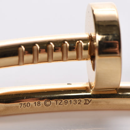 Cartier 18K Yellow Gold Juste Un Clou Bracelet 18 4 of 7