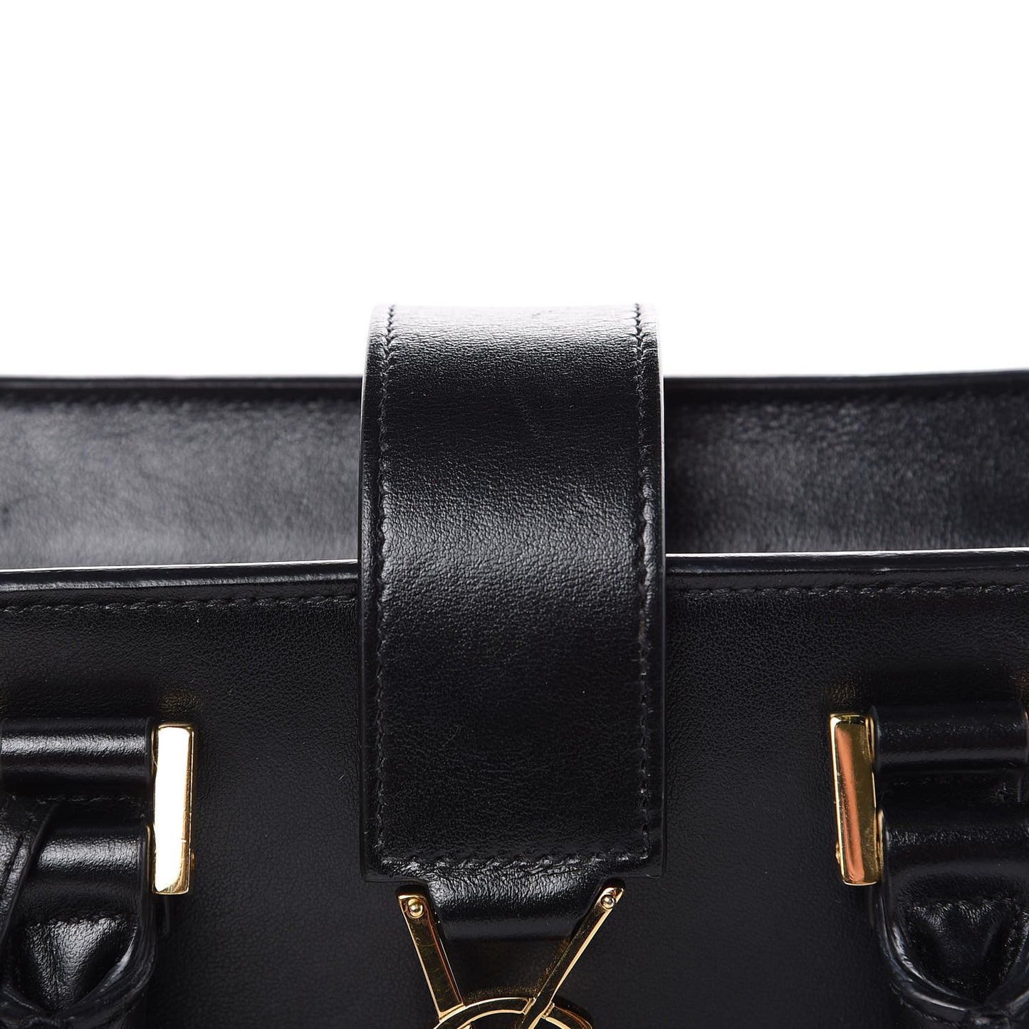 Calfskin Monogram Baby Cabas Black