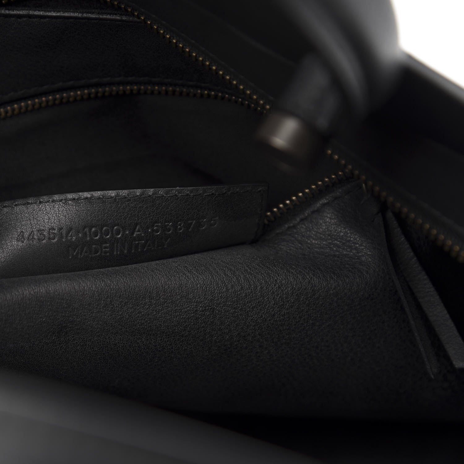 Balenciaga Veau Soyeux Perforated Blackout Hardware City Black 8 of 12