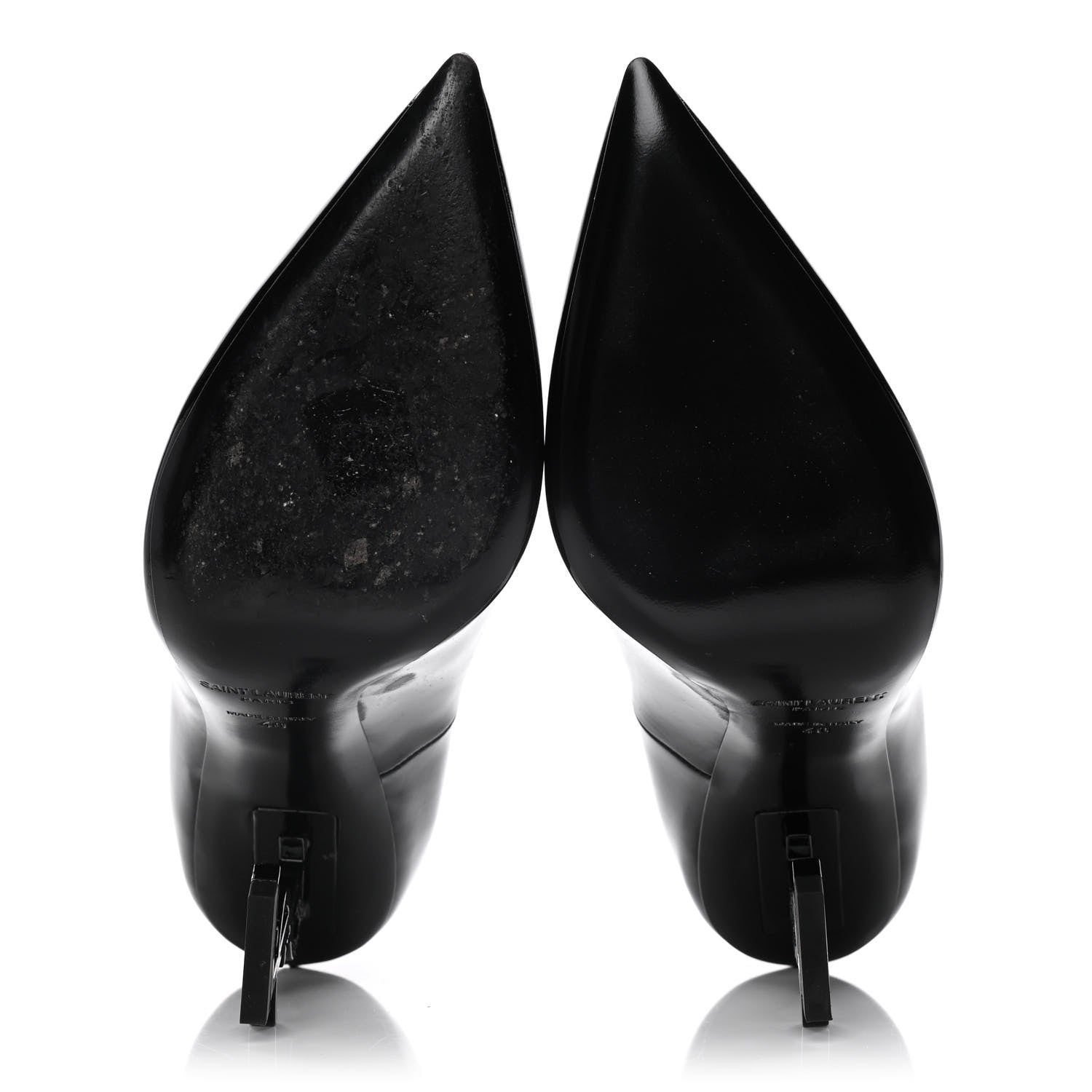 Saint Laurent Patent Opyum 110 Pumps 40 Black 7 of 11