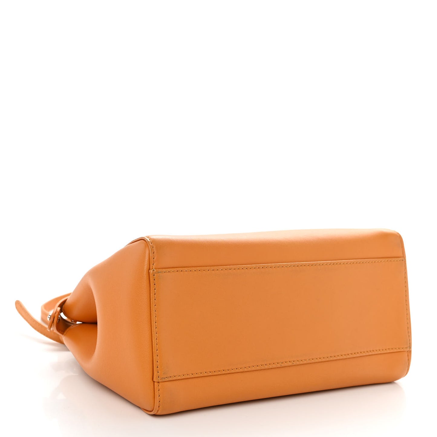Nappa Mini Peekaboo Iconic Satchel Giallo Syrup