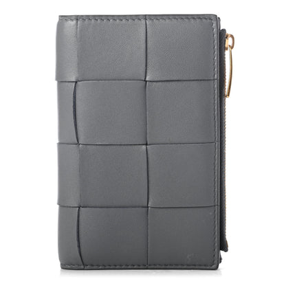 Bottega Veneta Lambskin Intrecciato Wallet Thunder 1 of 7