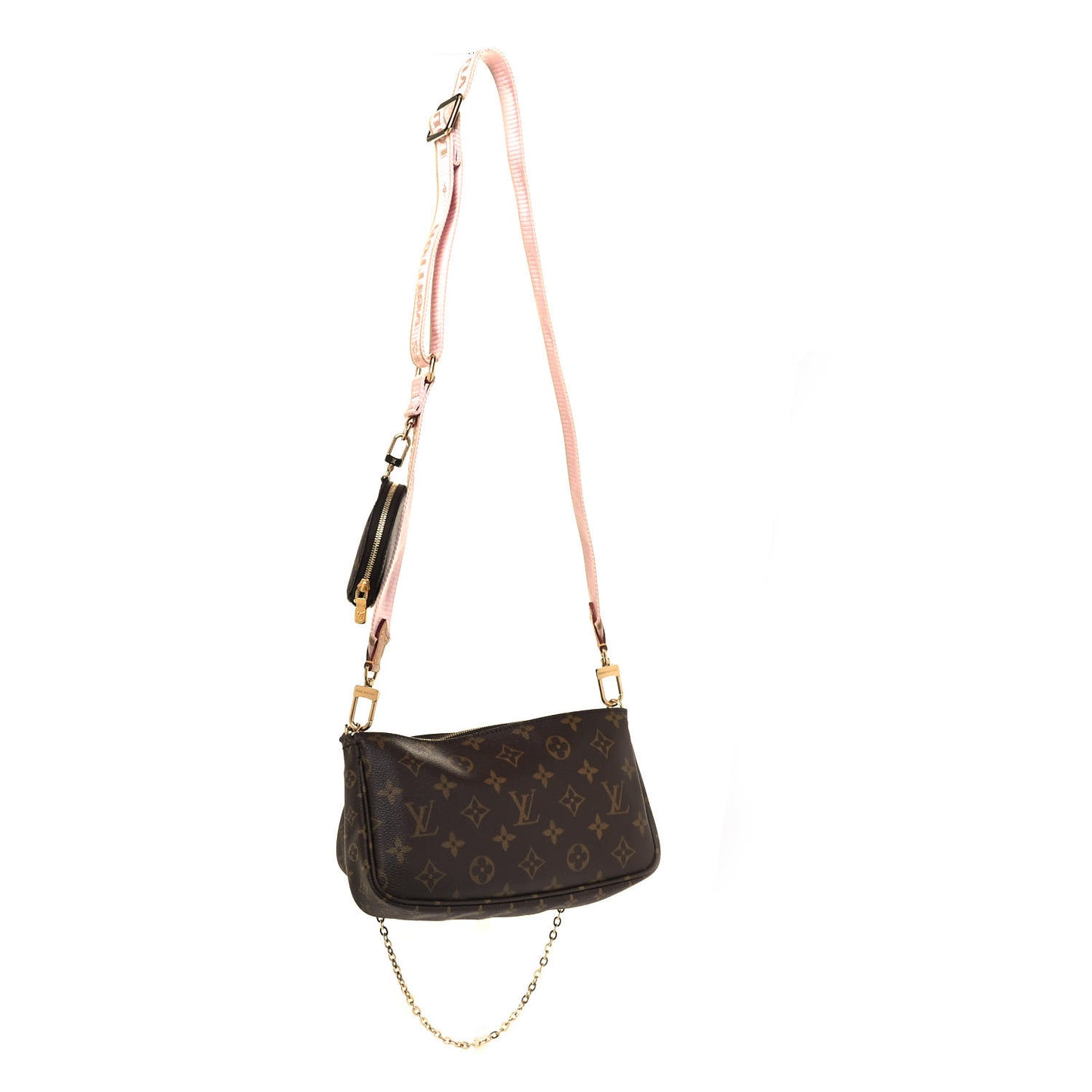 Monogram Multi Pochette Accessories Rose Clair