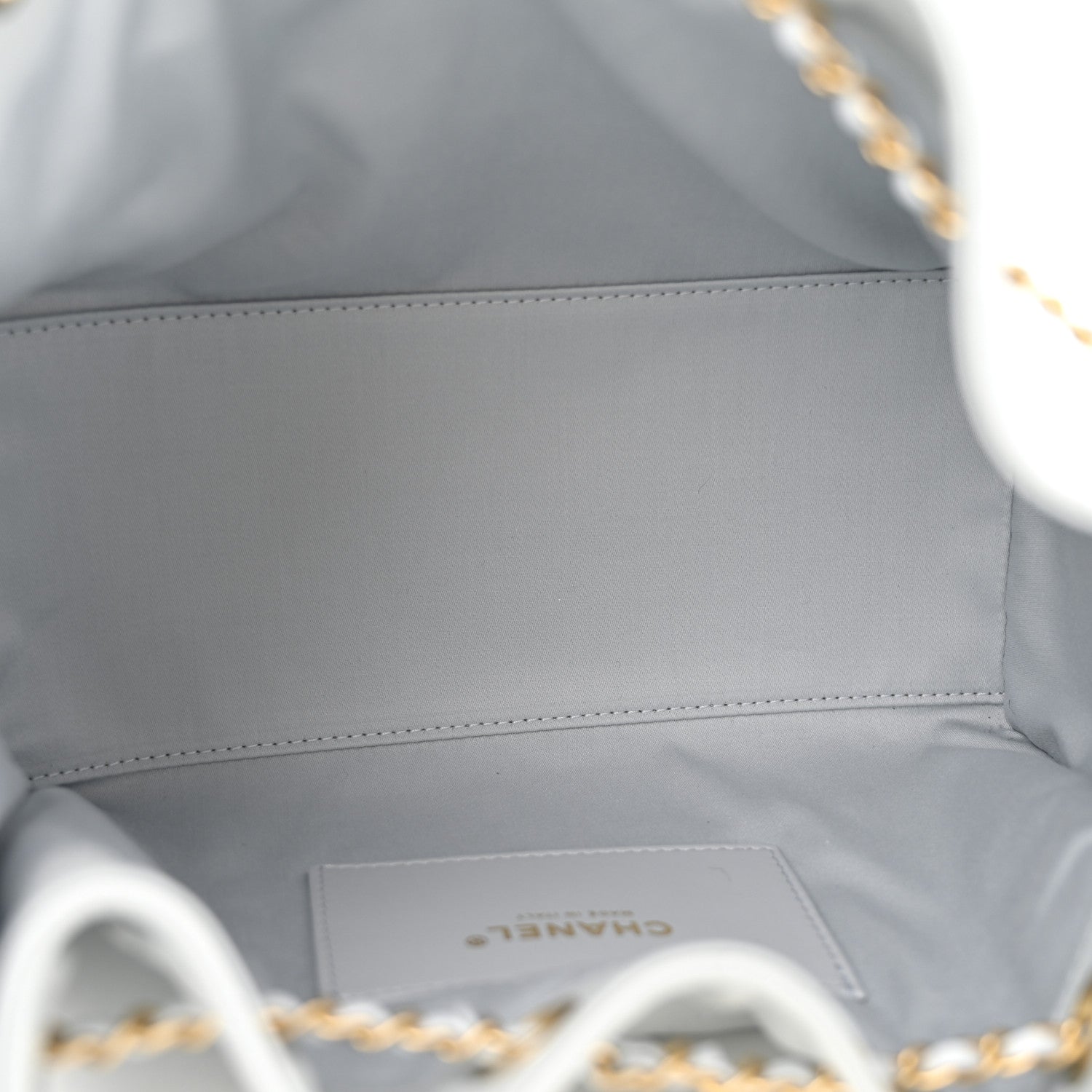 Chanel Caviar Quilted Small Chanel 25 Handbag Light Blue 5 of 11