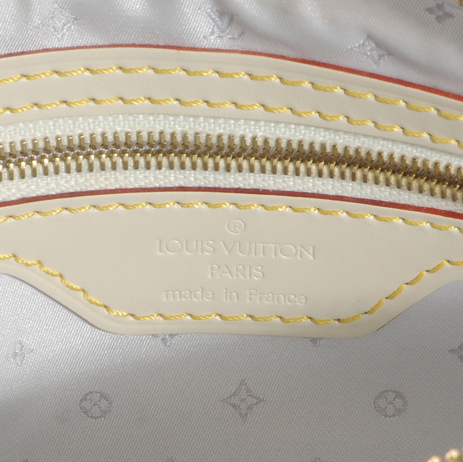 Louis Vuitton Suhali Lock It Clutch White 6 of 7
